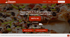 Desktop Screenshot of oasen-pizza.dk